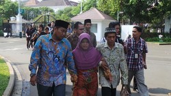 Orangtua M Arsyad Temui Presiden Jokowi di Istana