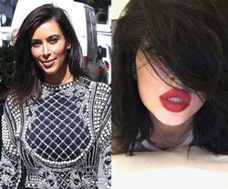 Kim Kardashian Bantah Gosip Kylie Jenner Suntik Filler di Bibir