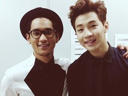 Tampil di Asia Song Festival 2014, Afgan Akrab dengan Henry SuJu-M
