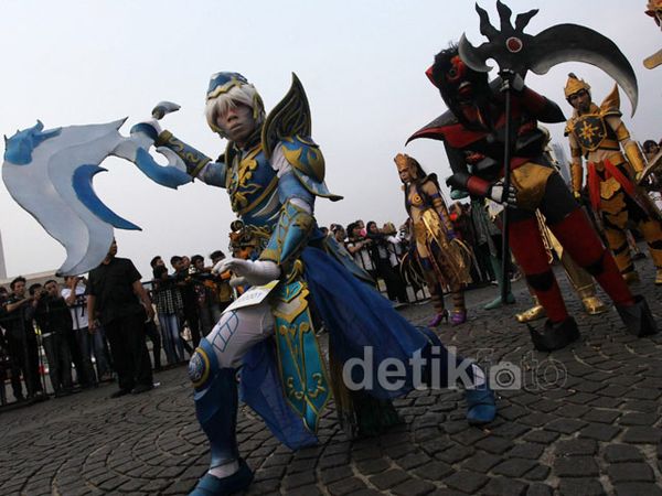 Jakarta Cosplay Parade di Monas
