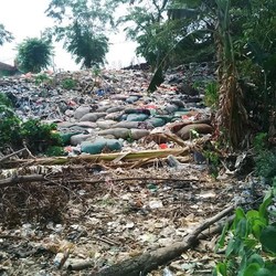 Duh! Tumpukan Sampah Menggunung di Permukiman Warga Ciracas