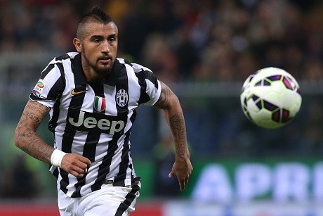 Vidal Incar Gol Cepat ke Gawang Olympiakos