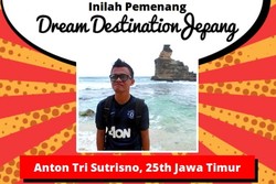 Dari Pacitan, ke Jepang dan Menang Dream Destination Japan!
