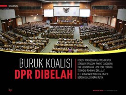 Buruk Koalisi DPR Dibelah