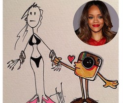 Sempat Diusir dari Instagram, Rihanna Kembali Unggah Foto