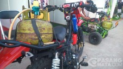 Harga BBM Bakal Naik, Pakai Gas 3 Kg Saja untuk Bahan Bakar Motor