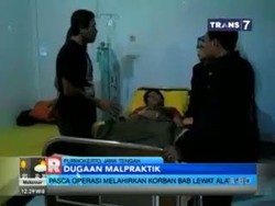 Diduga Korban Malpraktik, Seorang Ibu BAB Lewat Alat Vital Usai Operasi Melahirkan