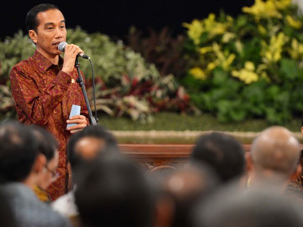 Jokowi Buka Rakornas Kabinet Kerja