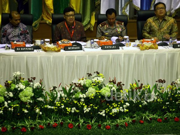 Gubernur dan Kapolda se-RI Bahas Sinergitas Pemerintahan