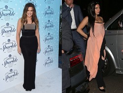 Khloe Kardashian Seksi Bergaun Hitam, Lady Gaga Goes to Paris