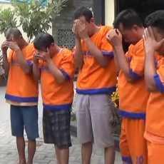 Dua Kades dan Warganya Diamankan Kepergok Judi