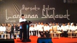 Seorang Pria Sempat Diamankan Karena Sorot JK dengan Laser di Surabaya