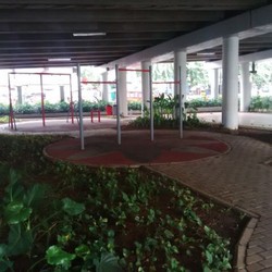 Coba Tengok, Pasar Kumuh di Bawah Fly Over Klender ini Disulap Jadi Taman Keren