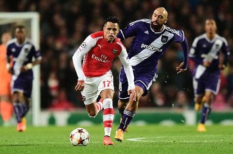 Buang Keunggulan Tiga Gol, Arsenal Diimbangi Anderlecht 3-3