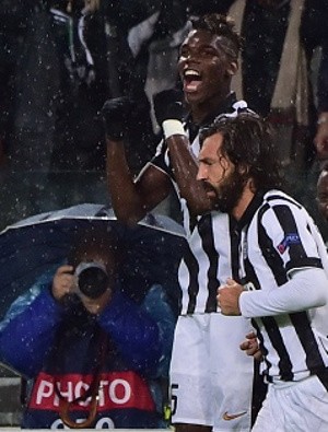 Sama-sama Catatkan Penampilan ke-100, Pogba dan Pirlo Kompak Bikin Gol