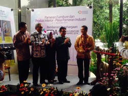 Buka Pameran, Menteri Saleh Husin Targetkan Ekspor Furnitur Rp 60 Triliun