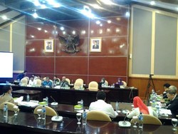 Saat Foto SBY-Boediono Masih Mejeng di Rapat DPD dan Menteri Andrinof