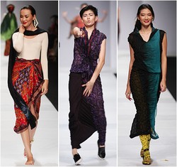 Cantiknya Model-model Berkebaya Menari di Show BINhouse