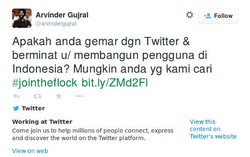 Psst.. Twitter Masih Buka Lowongan di Jakarta