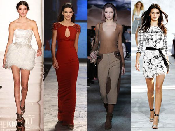 Aksi Lenggak-lenggok si Cantik Kendall Jenner di Runway (1)