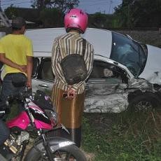 Kecelakaan Melibatkan Tiga Kendaraan, Tujuh Penumpang Luka-luka