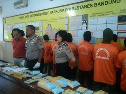 Satu Perempuan dan 29 Pria di Bandung Jadi Budak Narkoba
