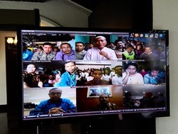 Begini Cara Jokowi Video Conference dengan Warga Sinabung dan Aceh
