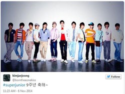 Hangeng dan Jaejoong JYJ Beri Selamat untuk Ultah ke-9 Super Junior