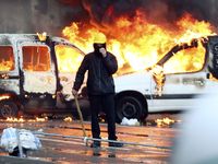 Polisi dan Demonstran Bentrok di Belgia