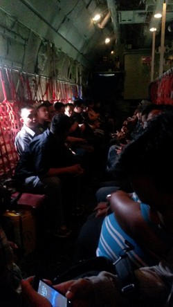 Kaki yang Tertukar dan Canda Ridwan Kamil saat Berhimpitan Naik Hercules