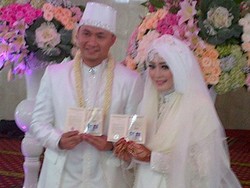 Nuri Maulida Resmi Jadi Istri Politikus Pandu Kesuma