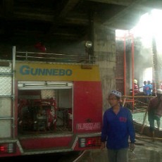 Masjid Tiban di Malang Terbakar