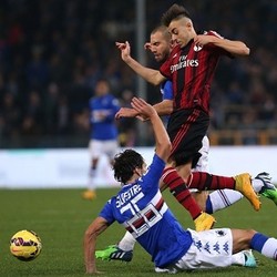 Milan Bermain Imbang 2-2 dengan Sampdoria