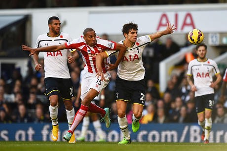 Tottenham Dikalahkan Stoke di White Hart Lane