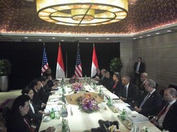 Bertemu, Jokowi Berbahasa Indonesia dan Obama Berbahasa Inggris