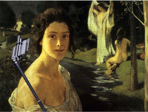 Potret Selfie Zaman Baheula