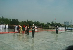 Menkes Nila Peringati Hari Pahlawan, Lanjut Audiensi dengan Pakar Kesehatan