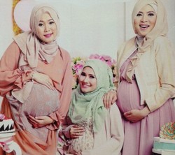 3 Hijabers Cantik Rilis Buku Diary Ibu Hamil