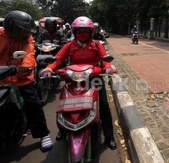 Motor Dilarang Lintasi HI, Polri: Biar Warga Gunakan Transportasi Umum