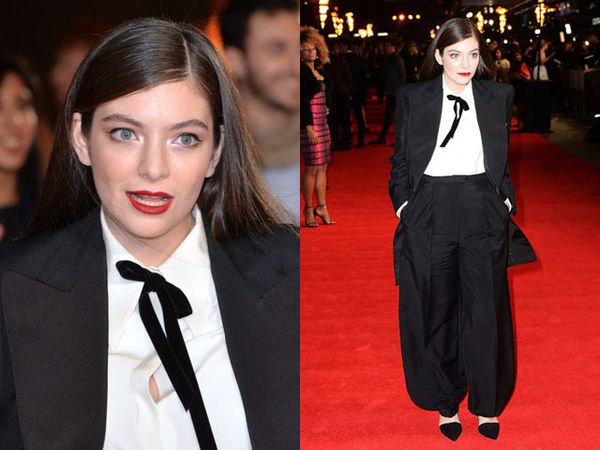 Lorde Tampil Boyish di Premiere 'The Hunger Games'