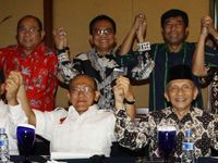 Prabowo, Ical dan Amien Rais Kukuhkan KMP DKI