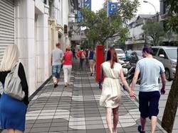 Trotoar Jalan Braga Nanti akan Cantik Seperti Ini