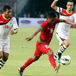 Indonesia Taklukkan Timor Leste Empat Gol Tanpa Balas