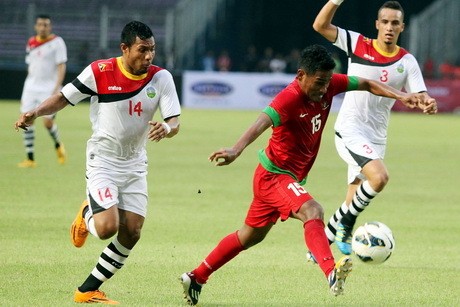 Indonesia Taklukkan Timor Leste Empat Gol Tanpa Balas