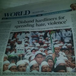 FPI Vs Ahok Jadi Sorotan Media di Singapura