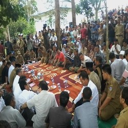 Menteri Basuki Blusukan, Calon Warga Korban Gusur Proyek Bendung Makin Tambah