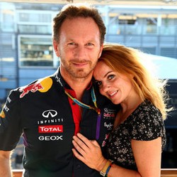 Christian Horner Tunangan dengan Geri Ginger Spice Halliwell