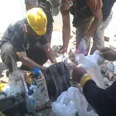 Tim Labfor Temukan Tas Ransel Sisa Bahan Peledak dari Lokasi Ledakan