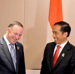 Bertemu PM Selandia Baru, Jokowi Bicara Soal Investasi Pembangkit Listrik