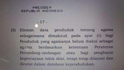 Wacana Pengosongan Kolom Agama, MUI Tolak Jika Ada Penambahan Agama Baru